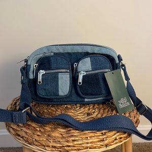 Wild Fable Multi Shade Jean Pattern Crossbody